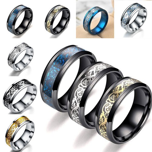 Anello titanio per uomo - in,