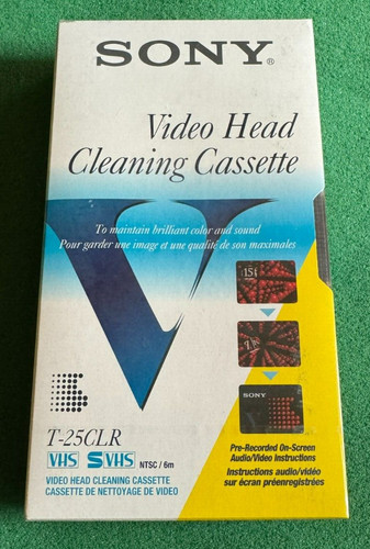 Sony vhs svhs - video, head