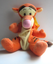 Zainetto in Peluche Tigro Disney di Winnie The Pooh 38 cm Raro Vintage Anni '90