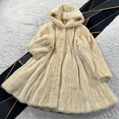 Cappotto visone perlato