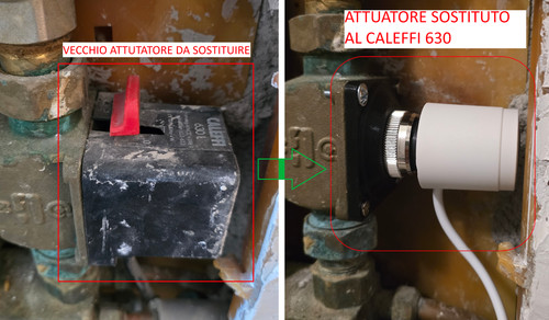 Comando elettrotermico - comando,