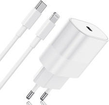 Caricatore Rapido Iphone,【Certificato Mfi Apple】 Caricabatterie USB C 20W Con Ca
