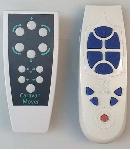 Telecomando motore caravan