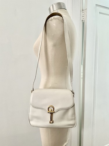 Borsa tracolla gucci bianca - borsa, a