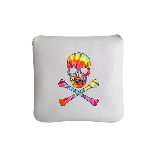 Copricapo golf tie dye teschio