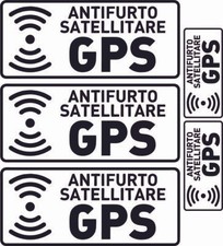 Adesivi antifurto satellitare - adesivi,