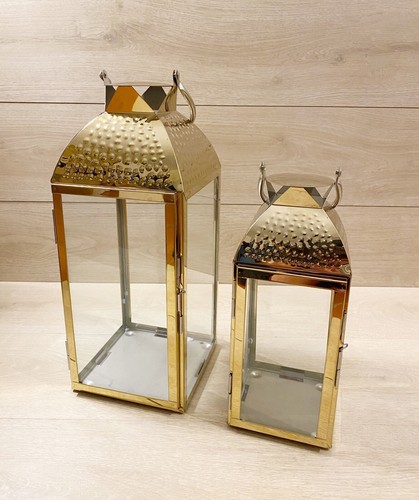 Set lanterne metallo - 2,