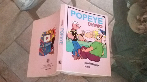 Diario popeye braccio - di, ferro