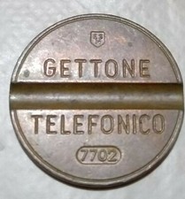 Gettone telefonico con - ,