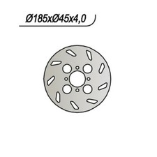 DISCO FRENO NG 376 185624544 SIAMOTO 125 Falkon 1998-2000