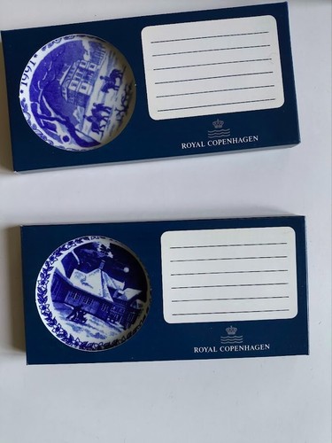 Royal copenhagen mini piatti - copenhagen,