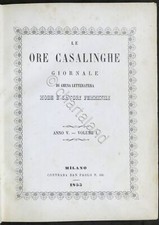 Le ore casalinghe - Giornale