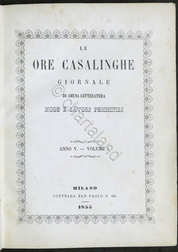 Ore casalinghe giornale - ore,
