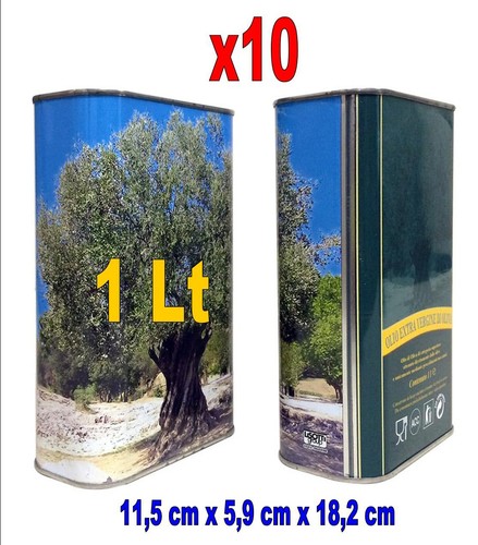 Lattine olio contenitori - lattine, x