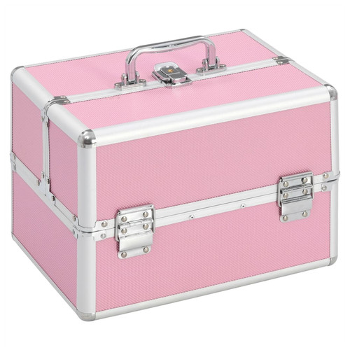 Astuccio trucco rosa - trucco,