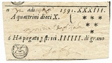 10 QUATTRINI RICEVUTA