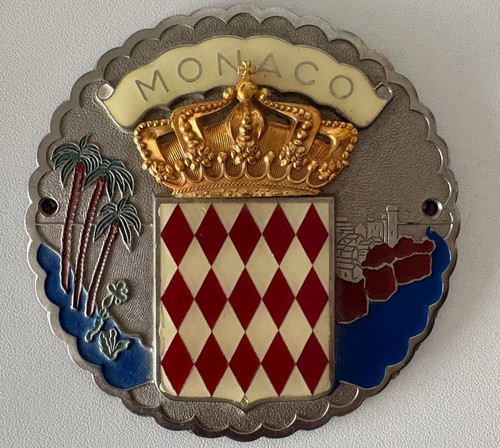 Placca radiatore monaco stemmi - radiatore,