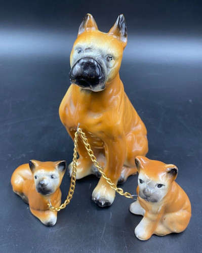 Statuetta statua figurine cane - statuetta,