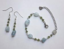 Set con bracciale e orecchini