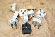 10 SPINE ELETTRICHE INGLESI BIANCA NERA SPINA 16A PRESA BIPASSO 10A 16A