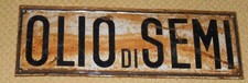 VECCHIA TABELLA    "   OLIO DI SEMI "