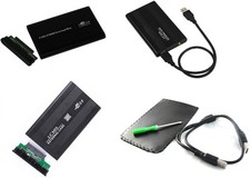 Case per HDD 2.5" hardisk sata usb cover box contenitore PC esterno hard disk 