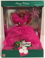 Vintage Pink Happy Holidays