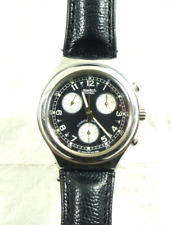 OROLOGIO CHRONO SWATCH NERO