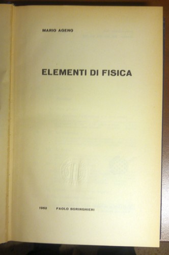 Elementi fisica mario - fisica,