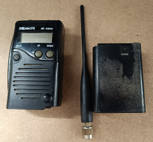 Radio portatile albrecht - radio,