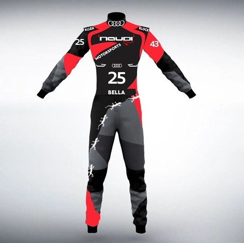 Tuta corsa kart audi - da,