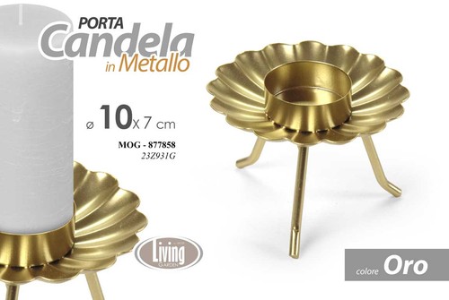 Porta candela candelabro - candela,