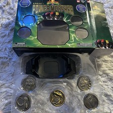Scatola originale Bandai Power Rangers Legacy Morpher, fibbia e monete