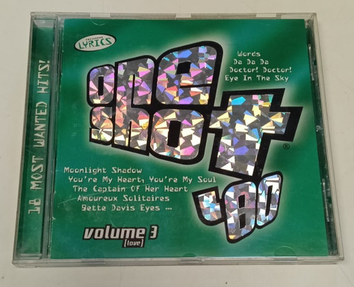 One shot volume - shot,