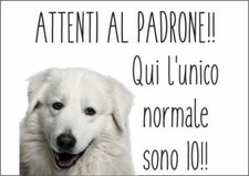 CARTELLO SEGNALETICO - PASTORE