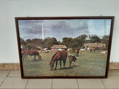 Quadro cavalli puzzle - quadro,