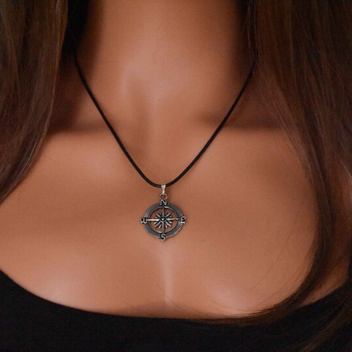 Collana con rosa dei - collana,