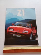 BMW Z1 1989 depliant grande formato italiano originale