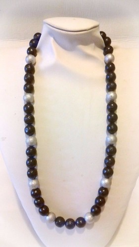 Collana perle effetto bagnato - collana,
