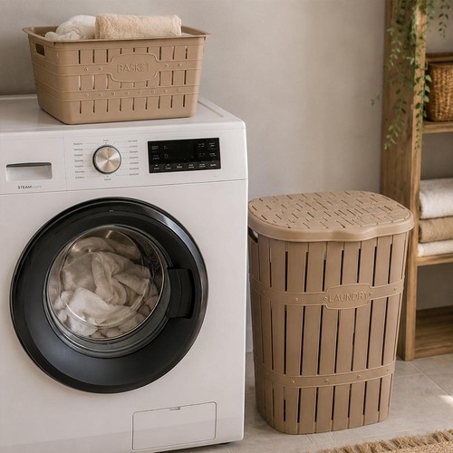Cestone portabiancheria con