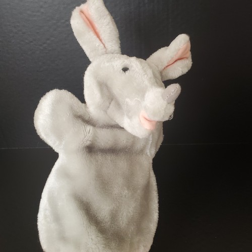 Pupazzo mano topolino grigio - pupazzo,
