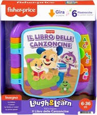 Libro delle Canzoncine Ridi e Impara CDH49 Fisher price