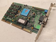 Rara scheda VGA ISA a 16 bit SPEA Video 7 VEGA EMA004000701 (CL-GD5428) 1 MB di RAM