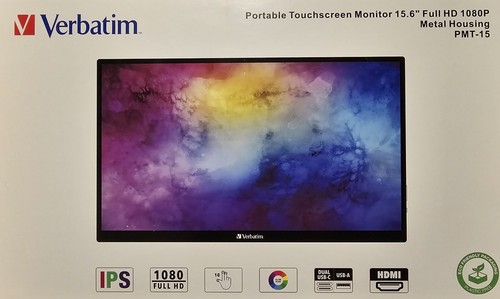 Verbatim monitor - 15,6",