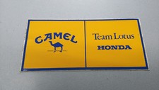 ADESIVO STICKERS CAMEL TEAM LOTUS HONDA 14,2 X 6,5 CM