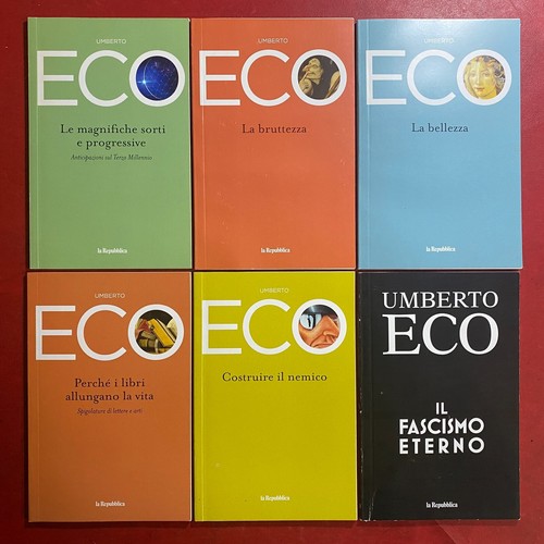 Umberto eco lotto libri - eco, 6