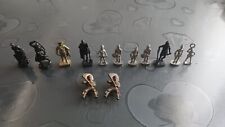 KINDER SORPRESA - COLLEZIONE VINTAGE ANNI 80 - SET 13 STATUINE IN METALLO 40 mm