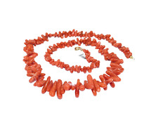 REAL Red Coral and 18kt Yellow