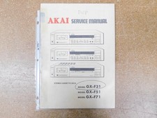 Akai f31 stereo cassette - akai, gx-f31