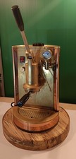 MACCHINA CAFFE VINTAGE RAME OTTONE MAI ACCESA